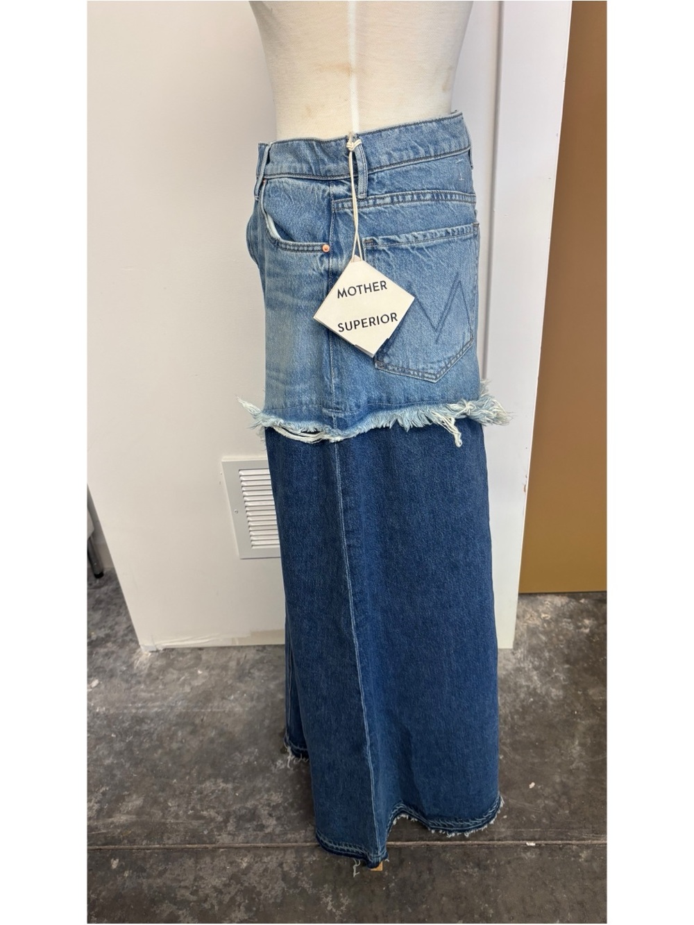 Mother Dual Ditcher Maxi Skirt size 27 - Picture 7 of 7